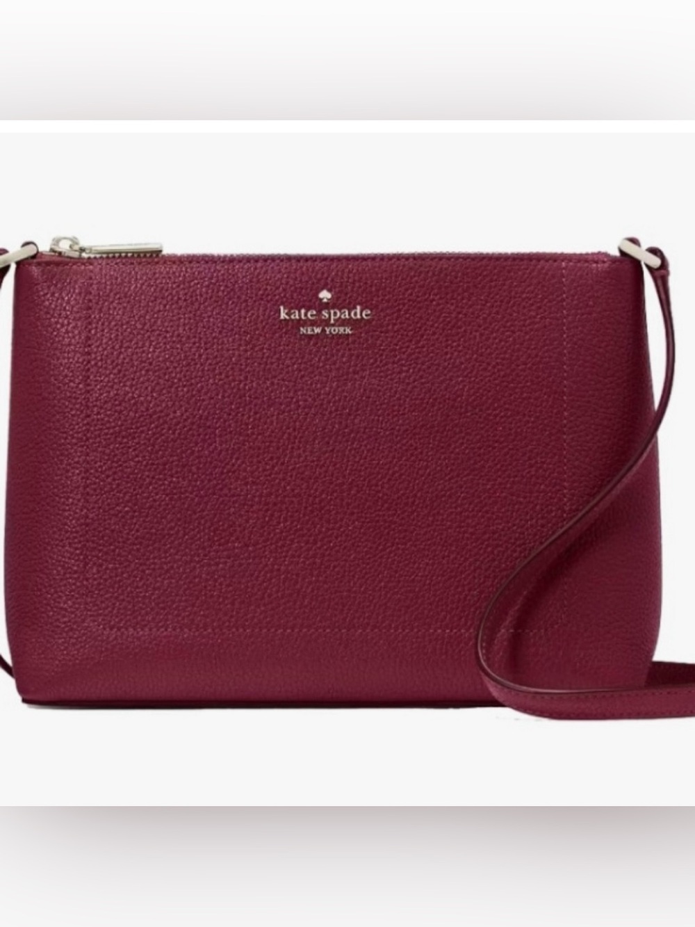 kate spade crossbody bag in berry